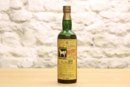 1 BOTTLE "THE OLD BLEND" WHITE HORSE WHISKY FROM 1958