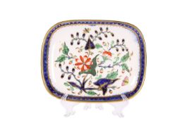 A SWANSEA TEAPOT STAND, c.1815-17