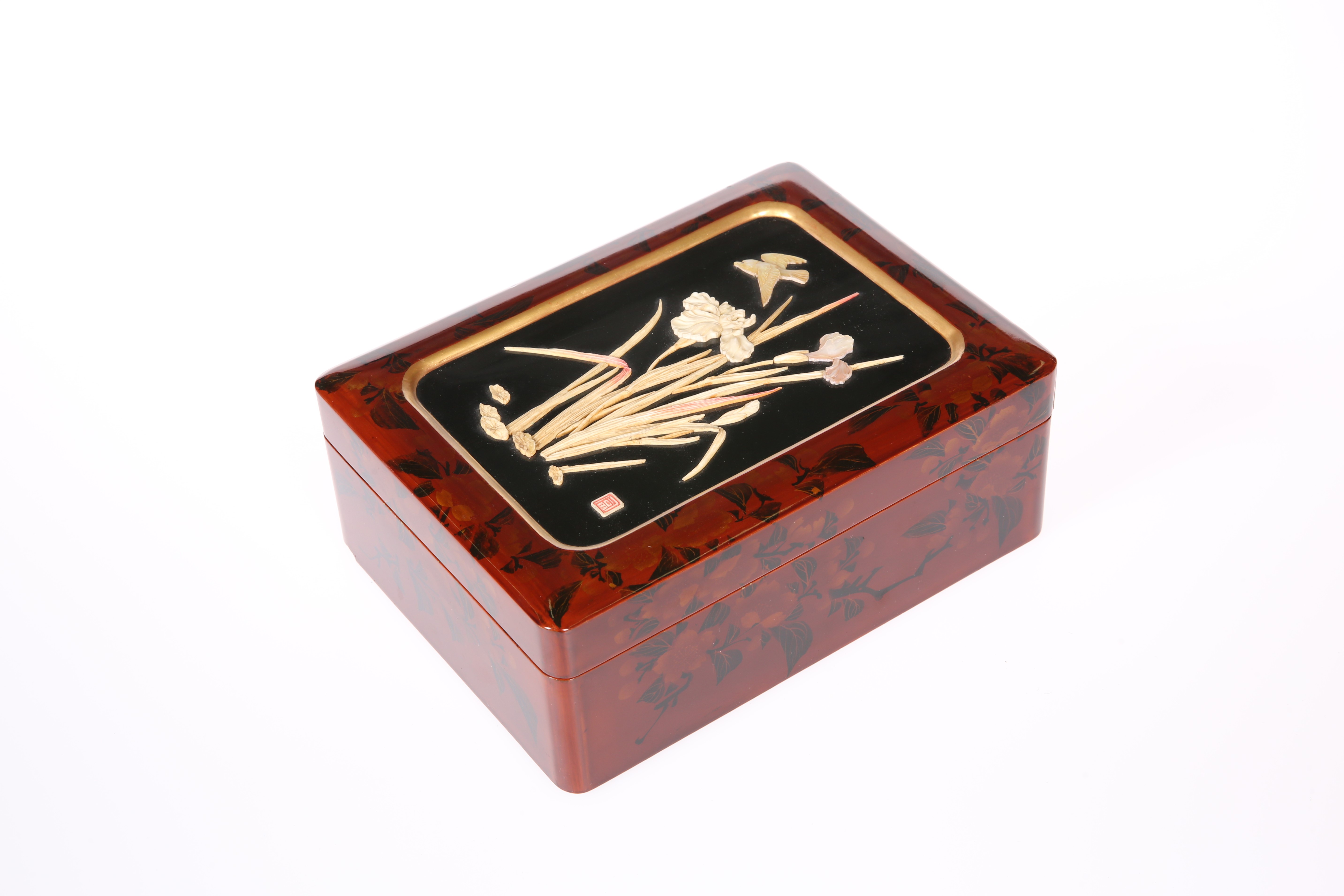 A JAPANESE LACQUER BOX