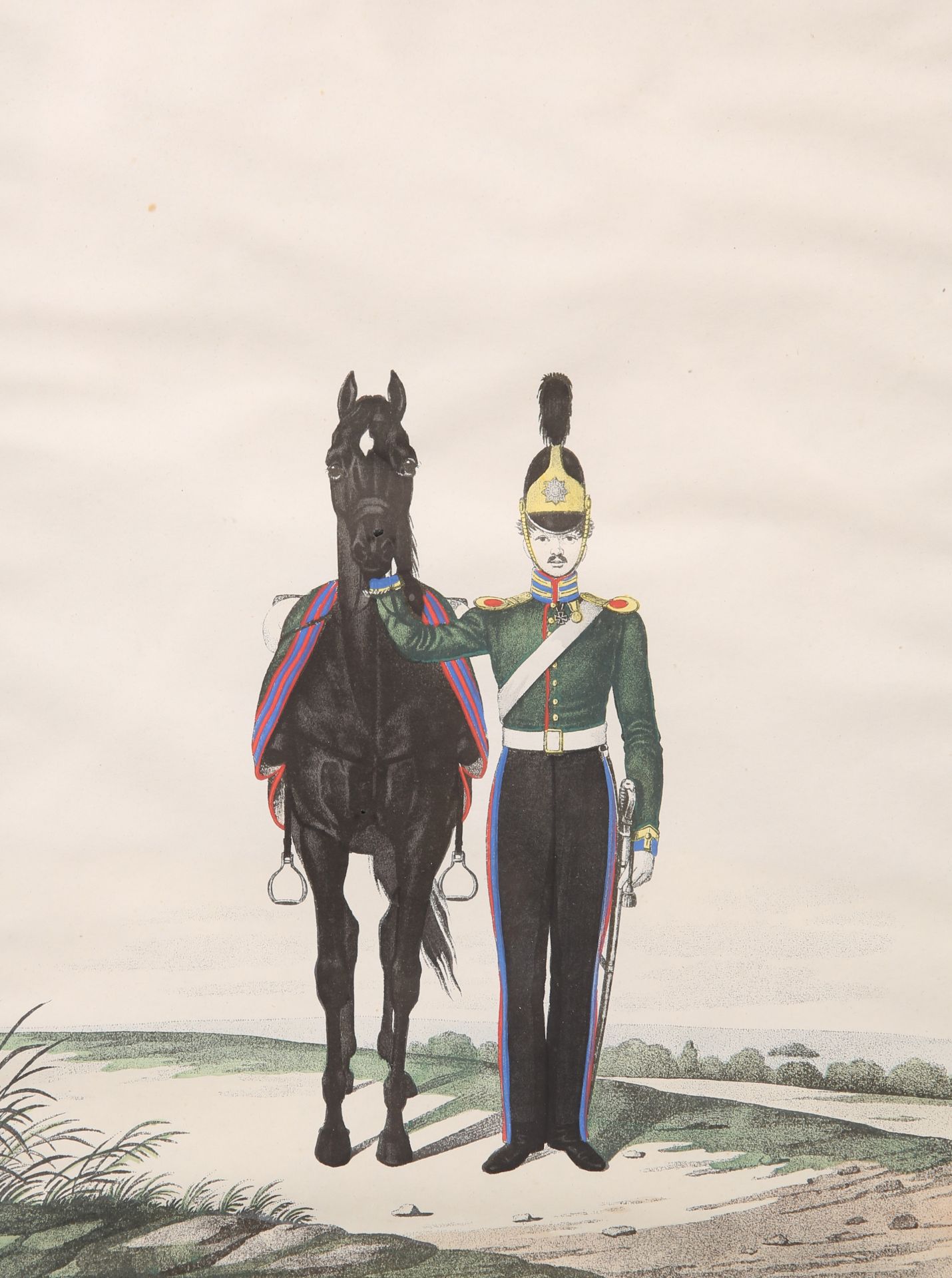 A SET OF TWELVE MILITARY COLOURED LITHOGRAPHS - Image 2 of 2