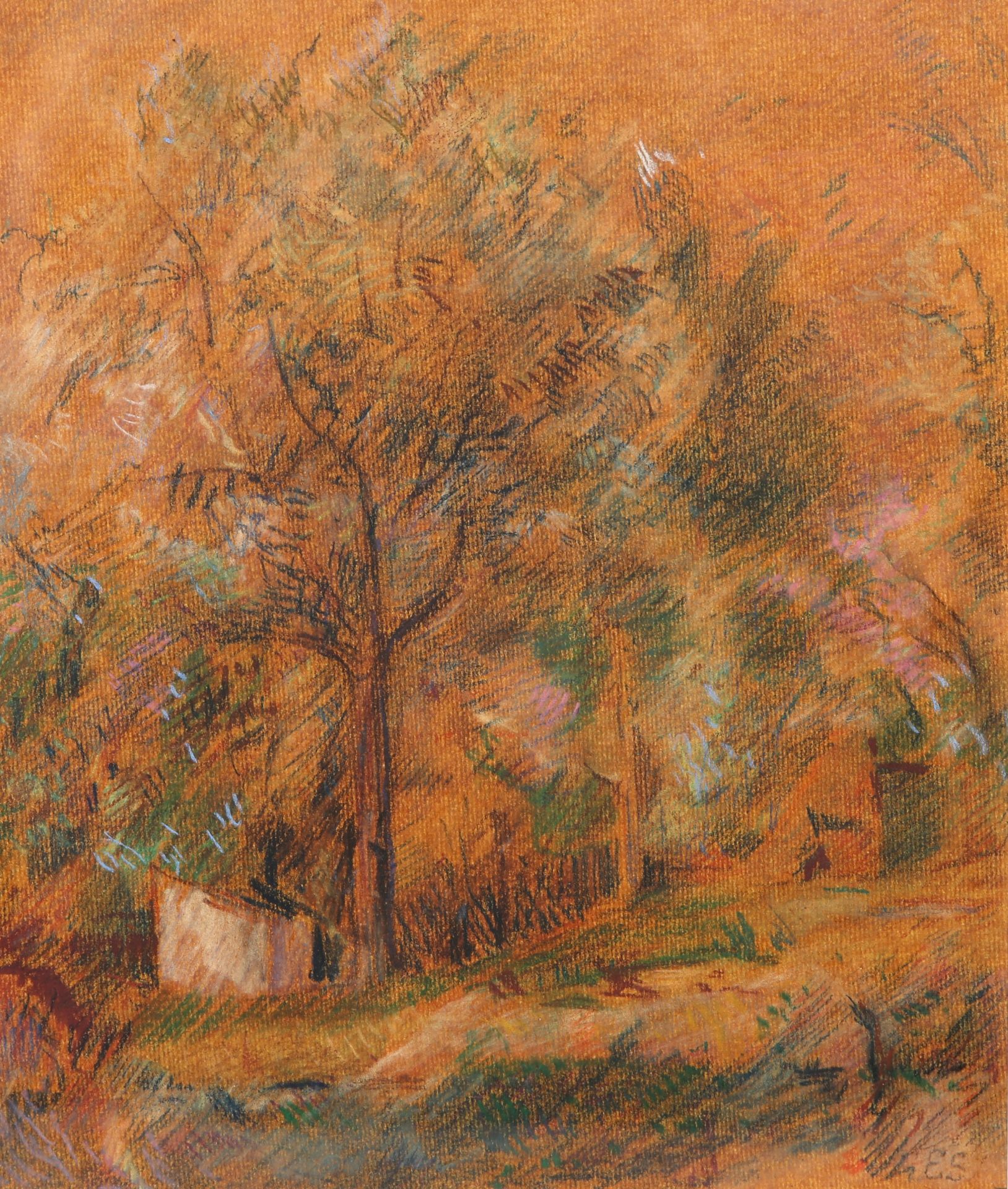 ELLIOTT SEABROOKE (1886-1950), "SPRING TREE"