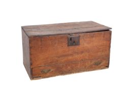 AN 18TH CENTURY OAK BOX