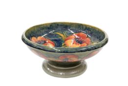 WILLIAM MOORCROFT FOR LIBERTY & CO, AN OCHRE BIG POPPY BOWL