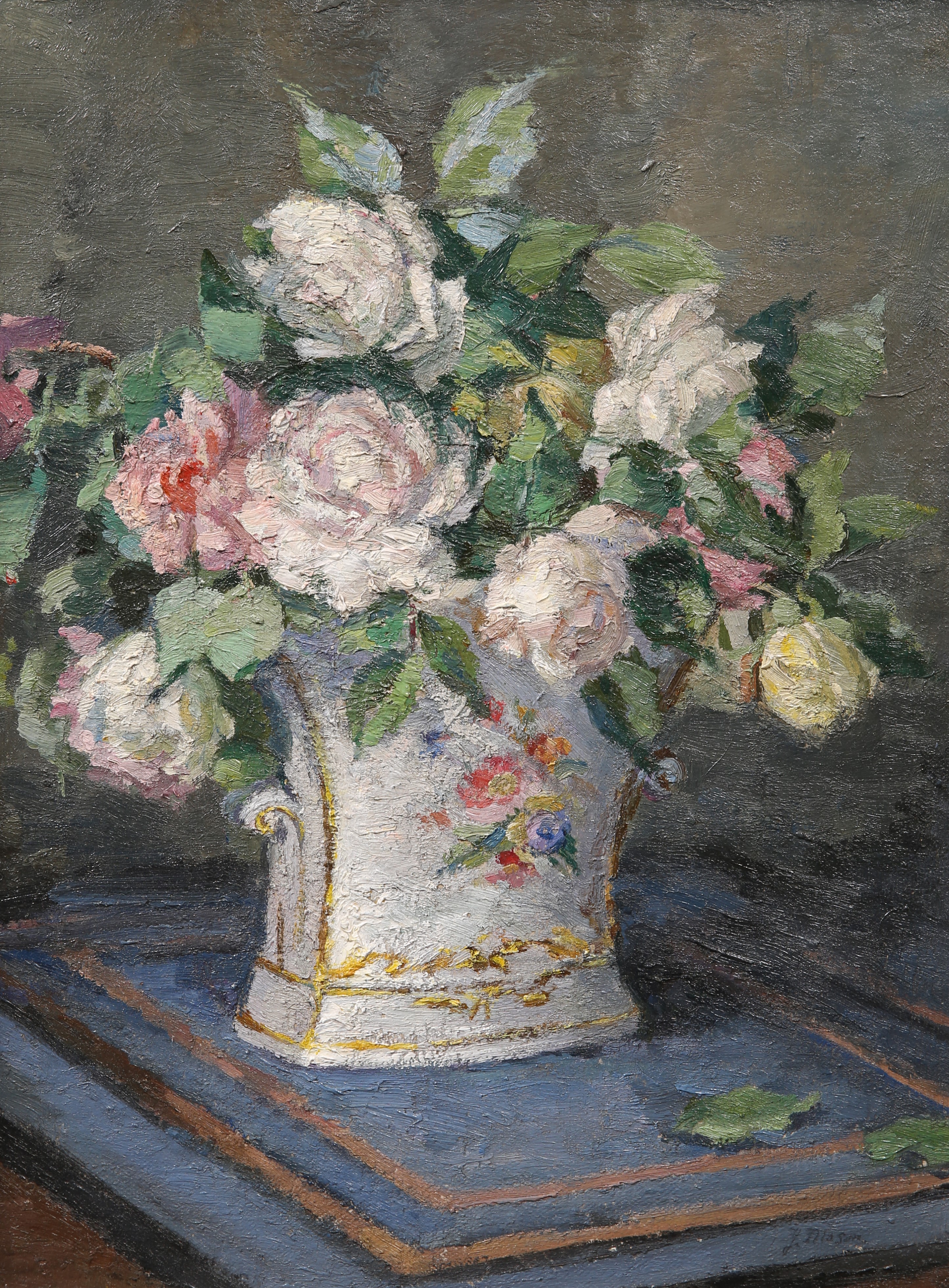 ENGLISH SCHOOL (19TH CENTURY), FLOWERS IN A VASE