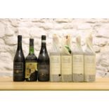 7 BOTTLES MIXED LOT FINE MATURE ST EMILION, ST ESTEPHE AND AMARONE