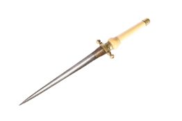 AN ITALIAN PLUG BAYONET, 18TH CENTURY