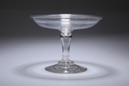 A GLASS TAZZA, c .1800