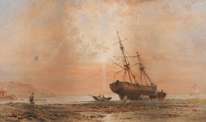 GEORGE WEATHERILL (1810-1890), UNLOADING THE CATCH