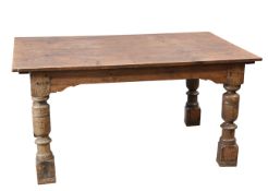 AN OAK TABLE