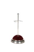 A GEORGE V SILVER HAT PIN STAND, BIRMINGHAM 1921