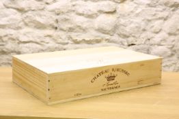 6 BOTTLES CHATEAU RIEUSSEC PREMIER CRU CLASSE SAUTERNES 2016