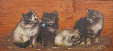 BESSIE BAMBER (1870-1910), FOUR KITTENS