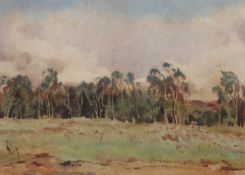 FRED LAWSON (1888-1968), LANDSCAPE WITH TREES