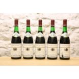 5 BOTTLES JABOULET HERMITAGE “LA CHAPELLE” 1985