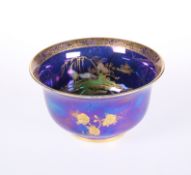 A SMALL CARLTON WARE LUSTRE BOWL