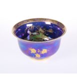 A SMALL CARLTON WARE LUSTRE BOWL