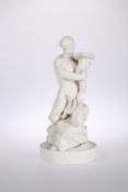 A 19th CENTURY PARIAN FIGURE OF A TRITON