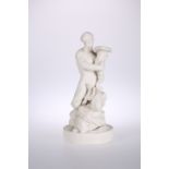 A 19th CENTURY PARIAN FIGURE OF A TRITON