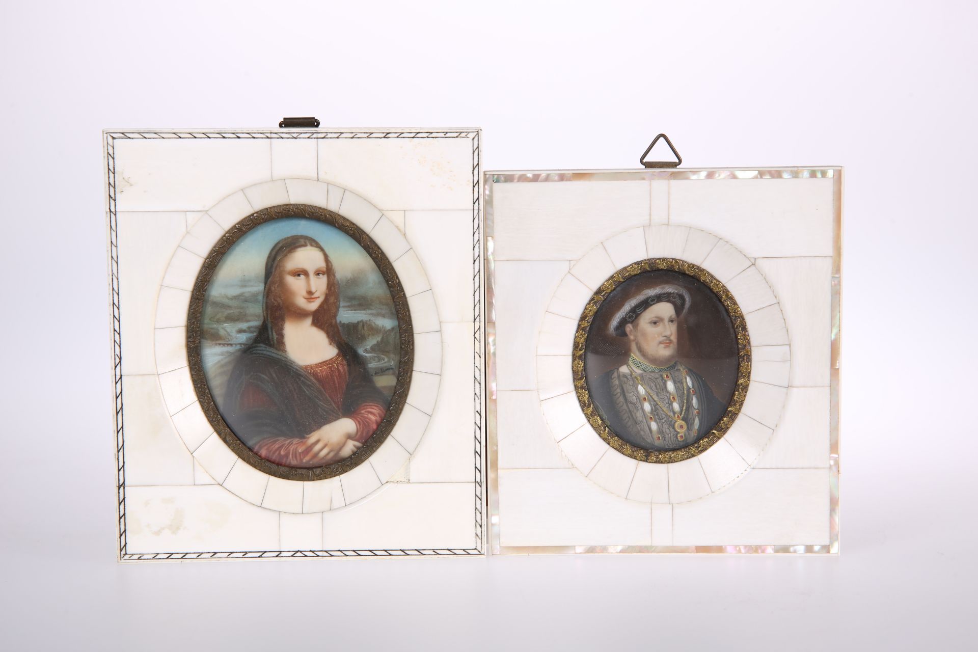 TWO EARLY 20TH CENTURY PORTRAIT MINIATURES