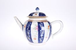 A CHINESE FAMILLE ROSE TEAPOT AND COVER, 18TH CENTURY