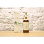 1 RARE 1 LITRE BOTTLE FROM 1980’S MACALLAN 12 YEAR OLD MALT WHISKY – MATURED IN SHERRY WOOD