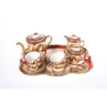 A VIENNA PORCELAIN CABARET SET, EARLY 20TH CENTURY