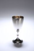 A VICTORIAN SILVER GOBLET, MAPPIN & WEBB, LONDON 1877