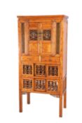 A CHINESE CHICKEN COOP CABINET
