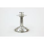 A LIBERTY & CO ENGLISH PEWTER CANDLESTICK