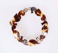 A GIRL'S TORTOISESHELL BRACELET, LATE 19th CENTURY