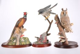 THREE BORDER FINE ARTS MODELS, comprising "Woodland Majesty"