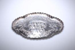 A SILVER DRESSING TABLE TRAY, EARLY 20th CENTURY
