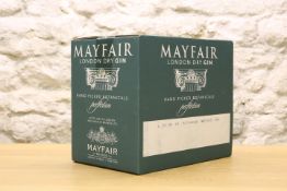 6 BOTTLES “MAYFAIR” LONDON DRY GIN