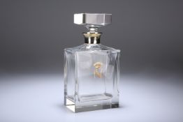 A SILVER-GILT MOUNTED BRANDY DECANTER, I FREEMAN & SON LIMITED