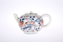 A JAPANESE EDO PERIOD IMARI TEAPOT AND COVER