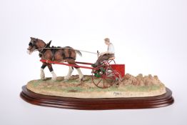 A BORDER FINE ARTS LIMITED EDITION MODEL, "ROWING UP"