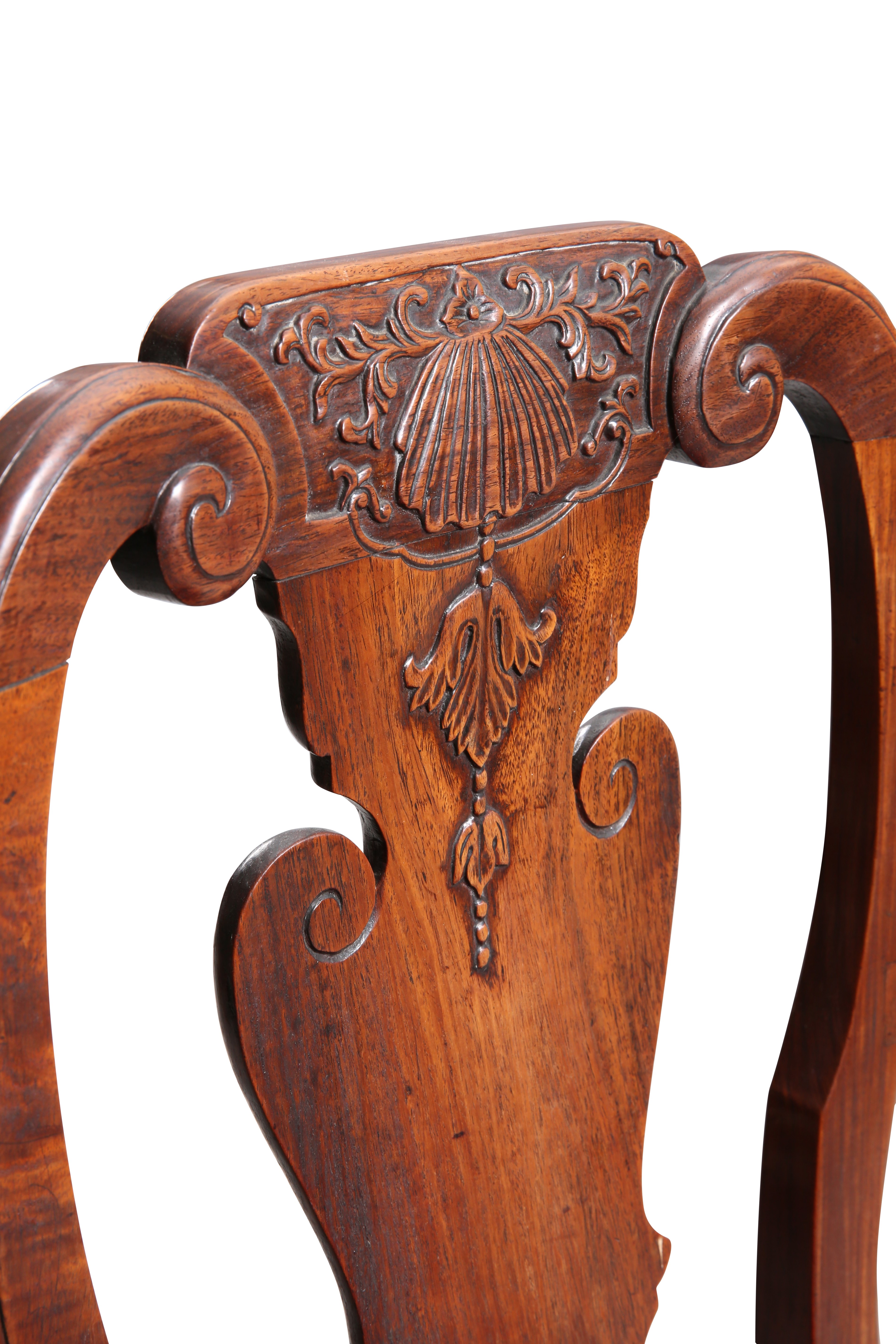 A PAIR OF CHINESE EXPORT PADOUK CHAIRS - Image 6 of 24