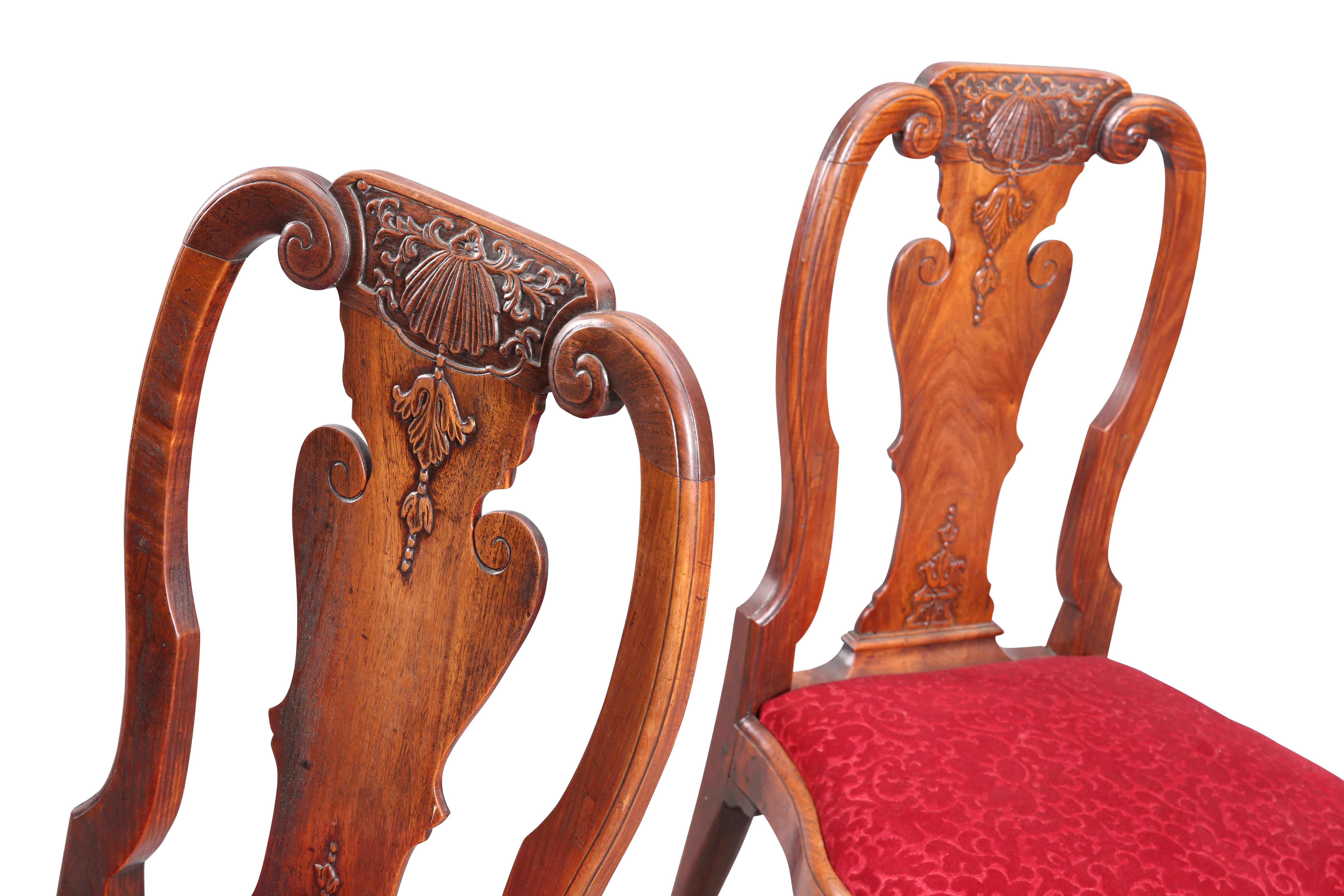 A PAIR OF CHINESE EXPORT PADOUK CHAIRS - Image 4 of 24