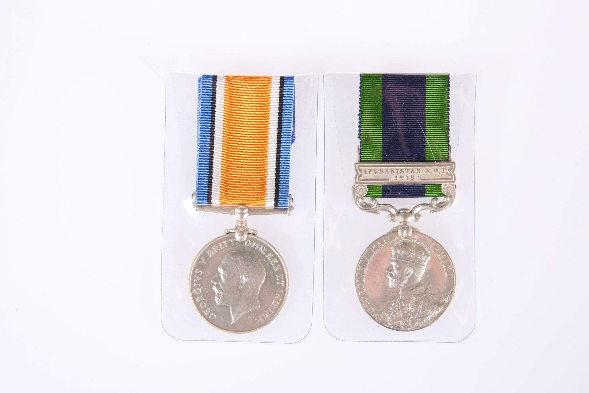 BWM AND INDIA GENERAL SERVICE MEDAL, 2nd Lt. A.W. Butt R.A.