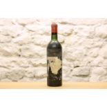 1 BOTTLE CHATEAU MOUTON ROTHSCHILD PREMIER GRAND CRU CLASSE PAUILLAC 1961