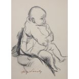 PHILIP NAVIASKY (1894-1983), PORTRAIT OF A BABY