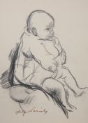 PHILIP NAVIASKY (1894-1983), PORTRAIT OF A BABY