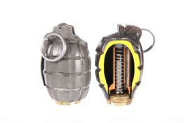 TWO INERT GRENADES