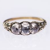 A GEORGIAN DIAMOND RING