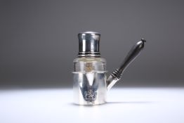 AUSTRALIAN INTEREST: A VICTORIAN SILVER NOVELTY TABLE LIGHTER