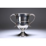 A GEORGE III SILVER TWO-HANDLED CUP, NATHANIEL SMITH & CO