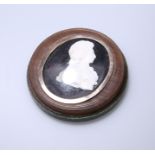 A 19th CENTURY CAMEO BOX