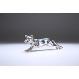 A VICTORIAN SILVER NOVELTY PEPPERETTE IN THE FORM OF A FOX