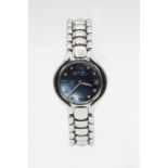 A LADY'S STEEL EBEL BELUGA BRACELET WATCH