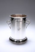 A GEORGE V SILVER WINE COOLER, JAMES DIXON & SON, SHEFFIELD 1919